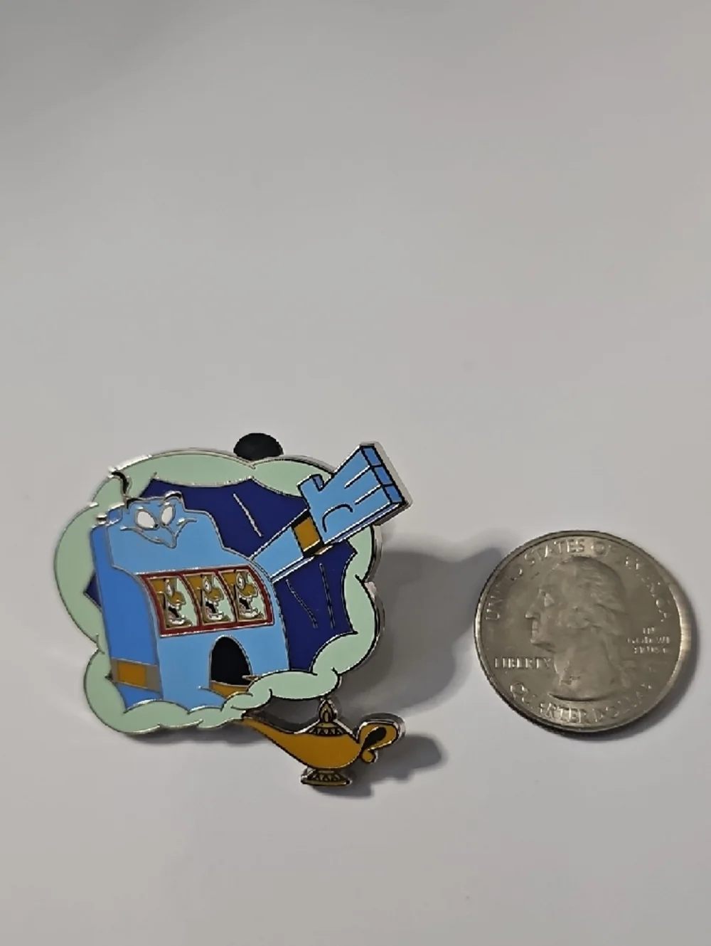 (3/$60) Disney Blue Genie Enamel Pin From Aladdin